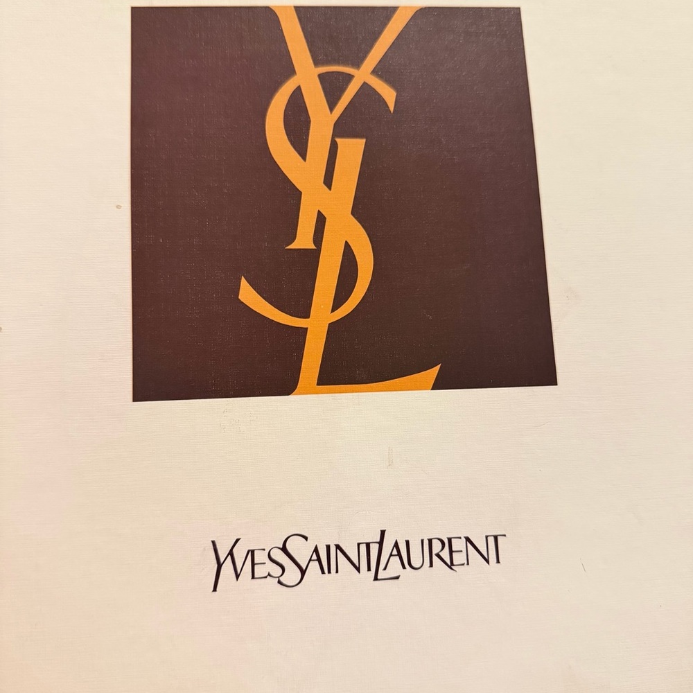 Yves Saint Laurent Vibrant Floral Scarf in Pink and Blue and Red Gift Set - Picture 5 of 5